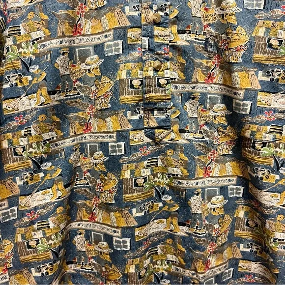 Kahala Vintage Men’s Printed Hawaiian Aloha Shirt. Made in Hawaii - Picture 6 of 9